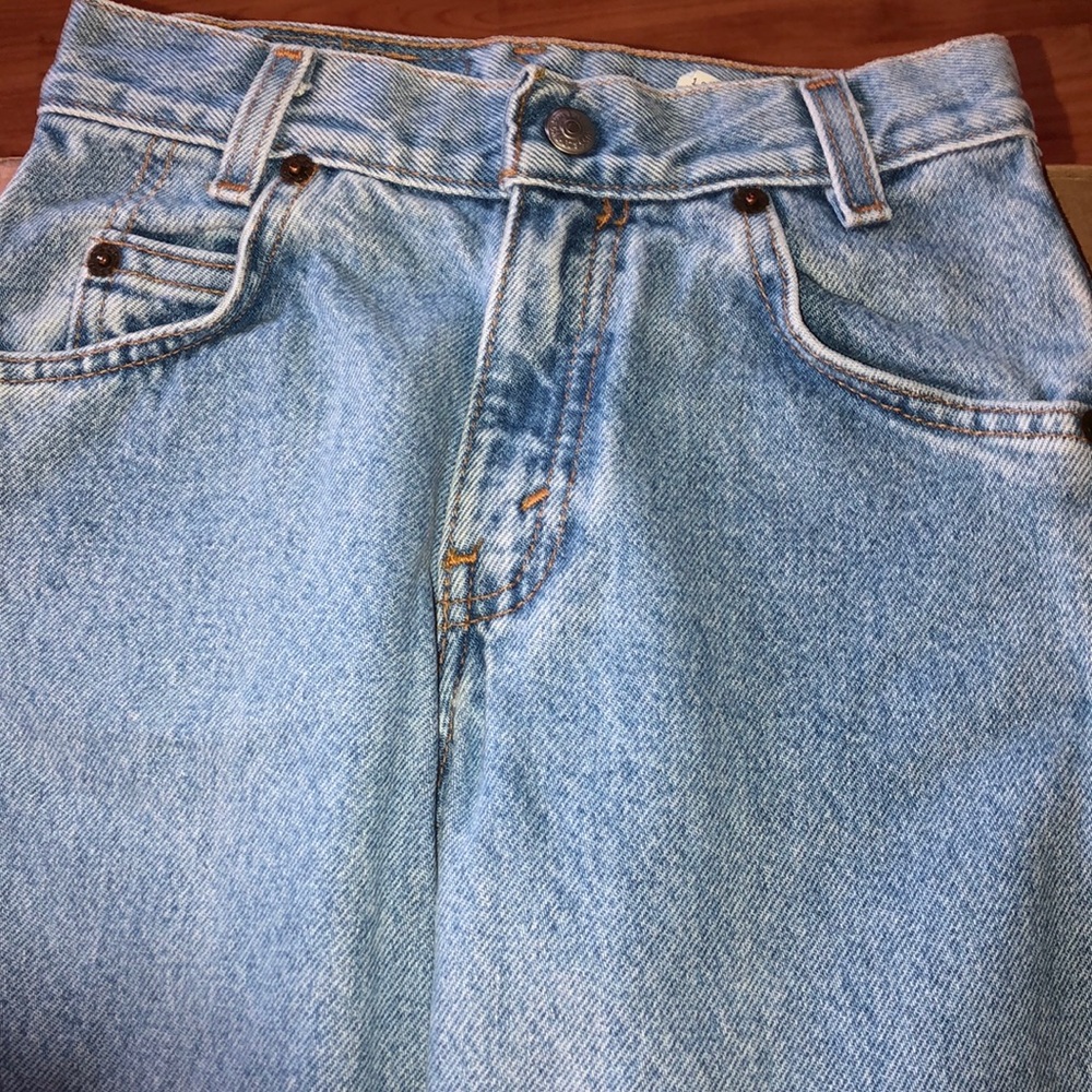 Vintage kids Levis size 7x! Light 550s